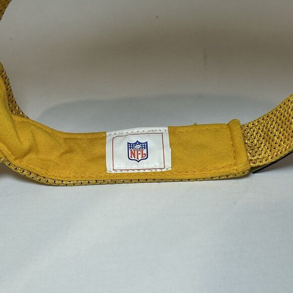 Minnesota Vikings NFL Yellow Visor Ted Brown #23 Autographed Strapback - Picture 4 of 6